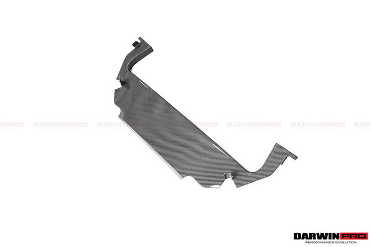 DarwinPRO 2010-2015 Ferrari OE Style Autoclave Carbon Fiber Firewall Cover | Engine Bay Trim panel Replacement | Fits 458 Italia