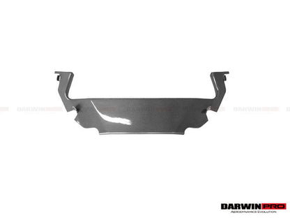 DarwinPRO 2010-2015 Ferrari OE Style Autoclave Carbon Fiber Firewall Cover | Engine Bay Trim panel Replacement | Fits 458 Italia