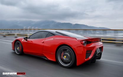 DarwinPRO 2010-2015 Ferrari 458 Coupe BKSS Style Partial Carbon Fiber Full Body Kit