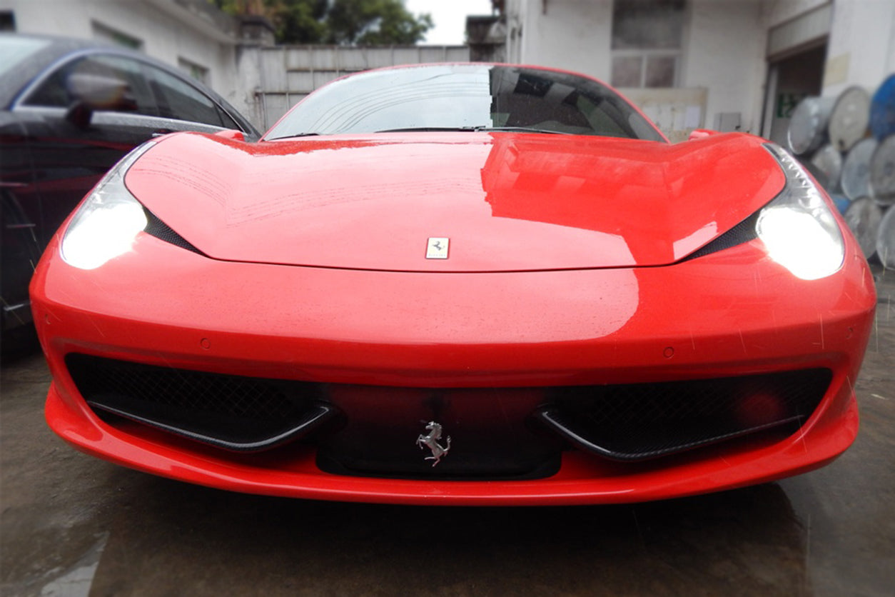 DarwinPRO Carbon Fiber Front Canards | 2010-2015 Ferrari 458 Coupe Spider