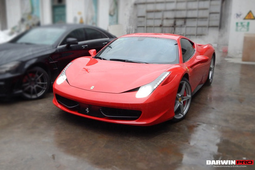 DarwinPRO Carbon Fiber Front Canards | 2010-2015 Ferrari 458 Coupe Spider