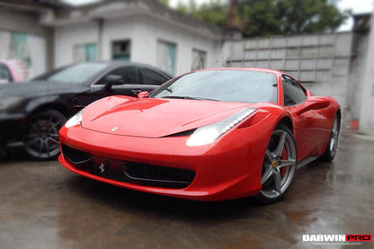 DarwinPRO Carbon Fiber Front Canards | 2010-2015 Ferrari 458 Coupe Spider