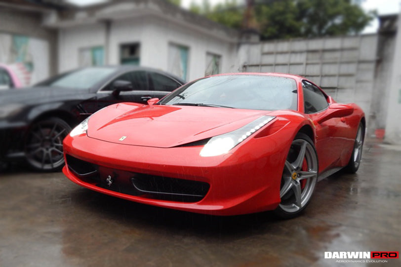 DarwinPRO Carbon Fiber Front Canards | 2010-2015 Ferrari 458 Coupe Spider