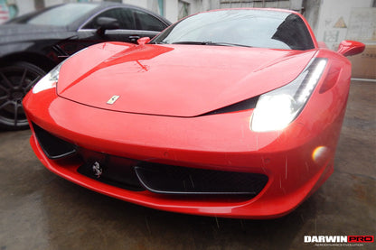 DarwinPRO Carbon Fiber Front Canards | 2010-2015 Ferrari 458 Coupe Spider