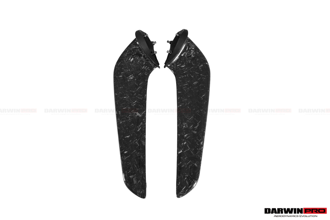 DarwinPRO Carbon Fiber Front Canards | 2010-2015 Ferrari 458 Coupe Spider