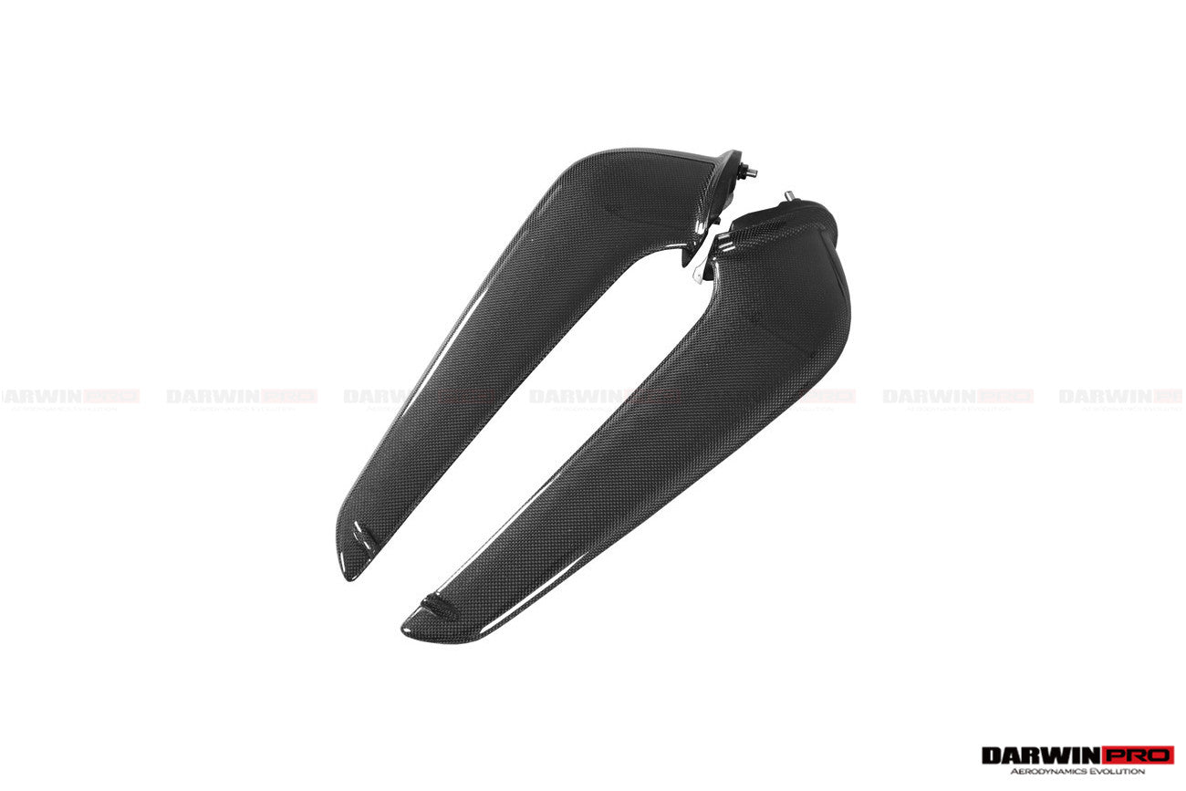 DarwinPRO Carbon Fiber Front Canards | 2010-2015 Ferrari 458 Coupe Spider