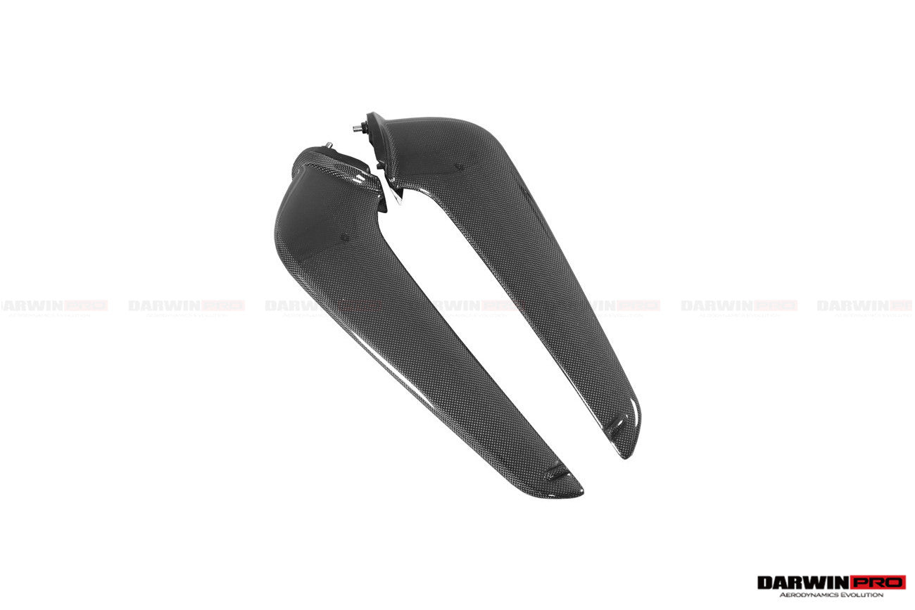 DarwinPRO Carbon Fiber Front Canards | 2010-2015 Ferrari 458 Coupe Spider