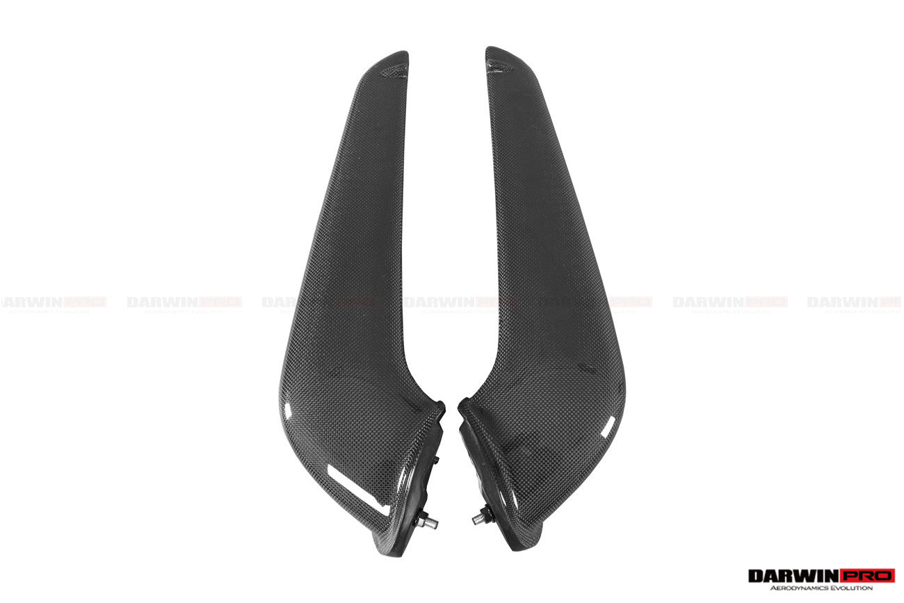 DarwinPRO Carbon Fiber Front Canards | 2010-2015 Ferrari 458 Coupe Spider