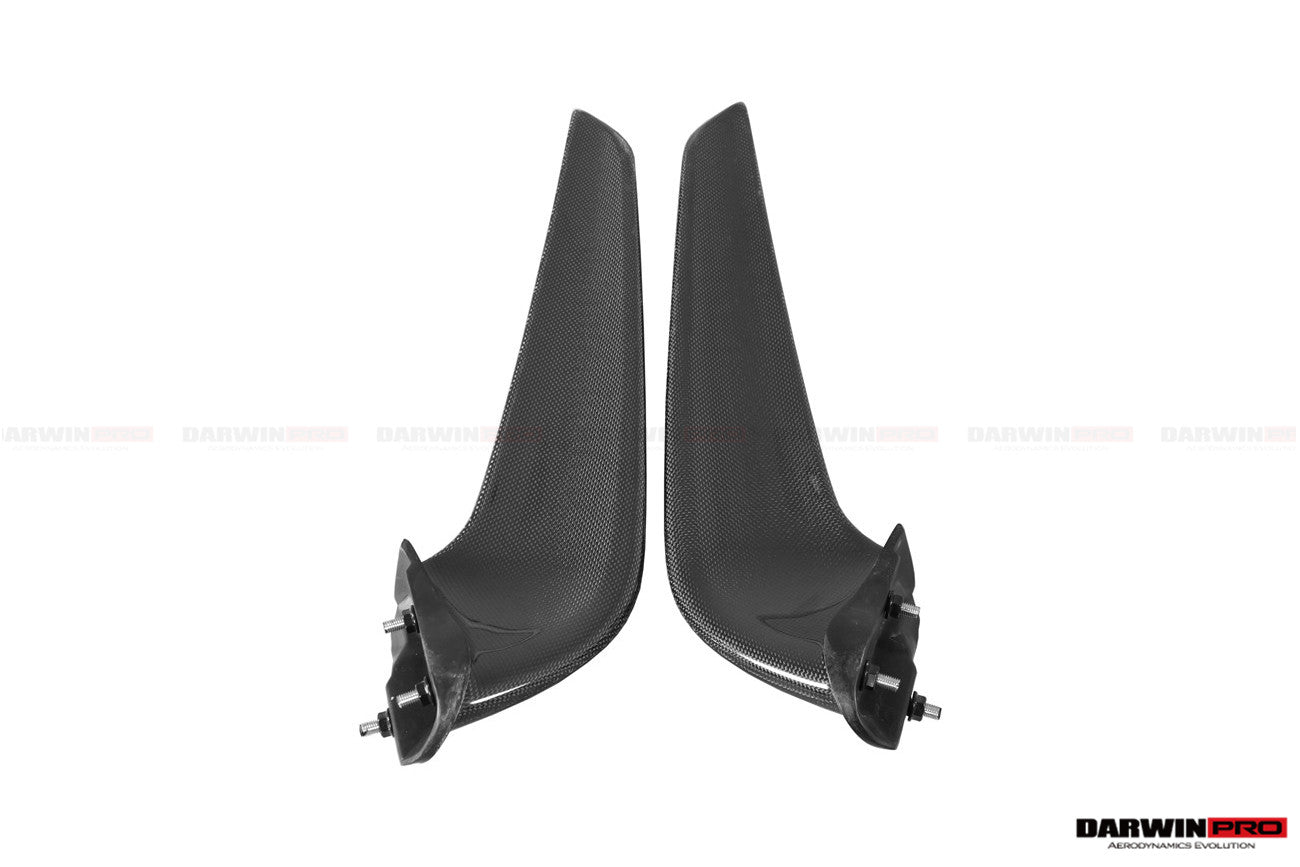 DarwinPRO Carbon Fiber Front Canards | 2010-2015 Ferrari 458 Coupe Spider