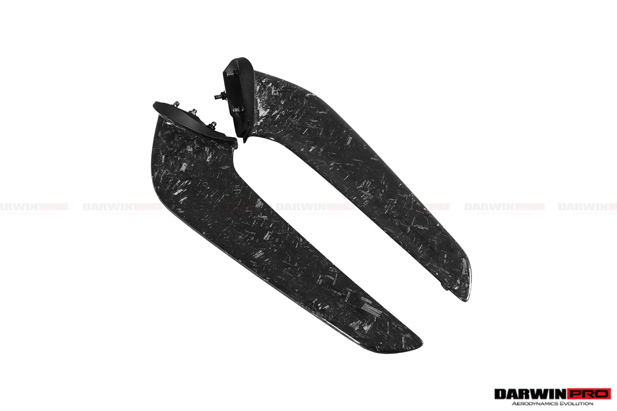 DarwinPRO Carbon Fiber Front Canards | 2010-2015 Ferrari 458 Coupe Spider