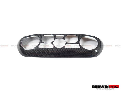 DarwinPRO 2010-2015 Ferrari 458 Coupe Spider  Speciale Dry Carbon Fiber AC Control Panel Cover
