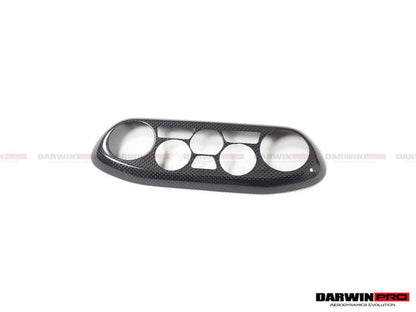 DarwinPRO 2010-2015 Ferrari 458 Coupe Spider  Speciale Dry Carbon Fiber AC Control Panel Cover