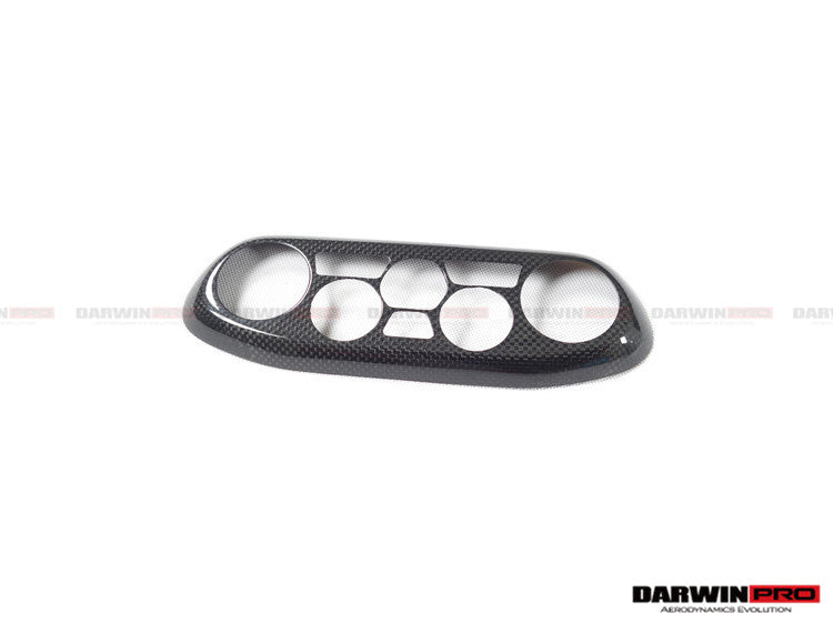 DarwinPRO 2010-2015 Ferrari 458 Coupe Spider  Speciale Dry Carbon Fiber AC Control Panel Cover