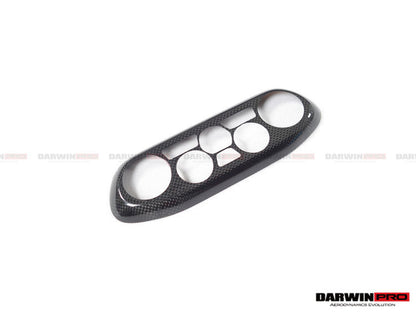 DarwinPRO 2010-2015 Ferrari 458 Coupe Spider  Speciale Dry Carbon Fiber AC Control Panel Cover