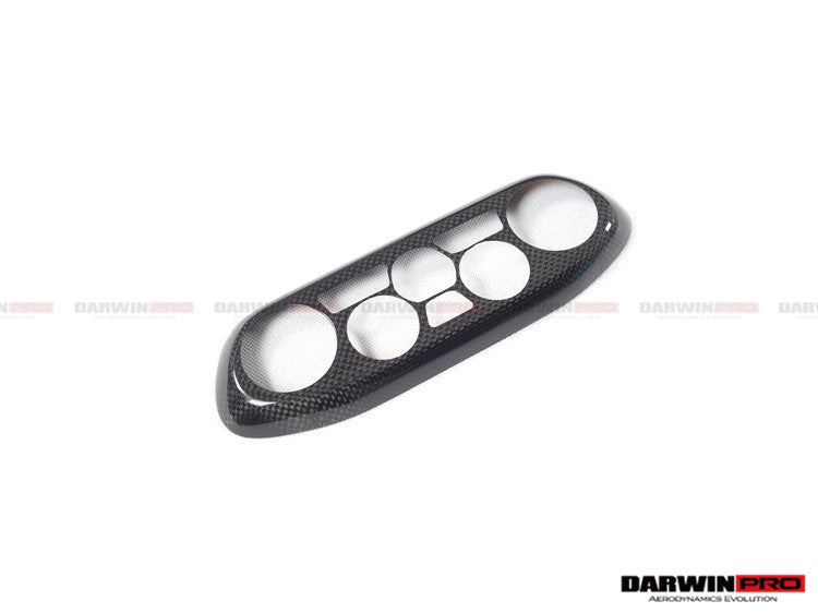 DarwinPRO 2010-2015 Ferrari 458 Coupe Spider  Speciale Dry Carbon Fiber AC Control Panel Cover
