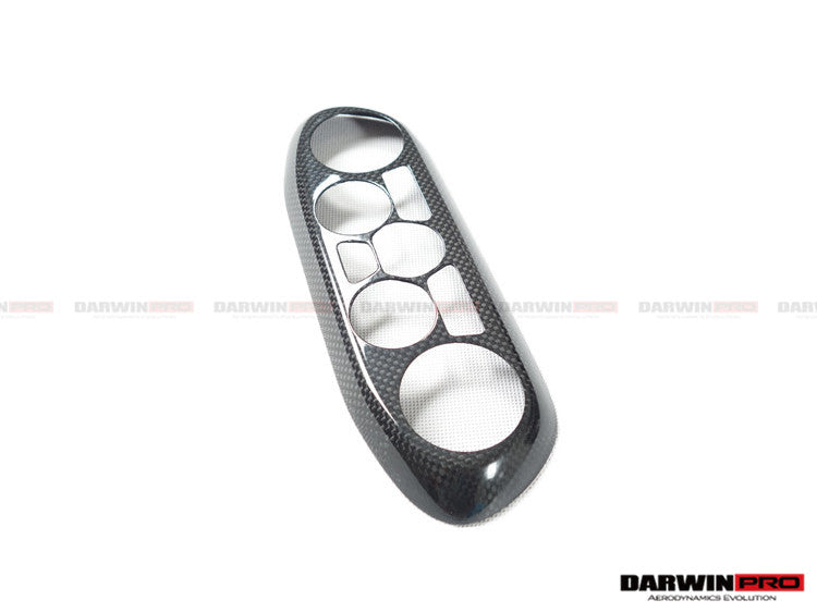 DarwinPRO 2010-2015 Ferrari 458 Coupe Spider  Speciale Dry Carbon Fiber AC Control Panel Cover