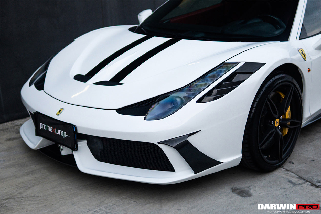 DarwinPRO Speciale Style Front Bumper | 2010-2015 Ferrari 458 Coupe/Spider