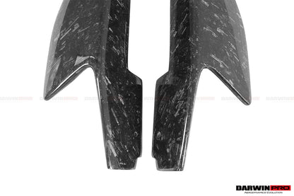 Faldones laterales de fibra de carbono DarwinPRO 2010-2015 para Ferrari 458 Coupé Spider Speciale Style