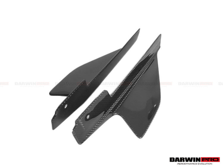 Faldones laterales de fibra de carbono DarwinPRO 2010-2015 para Ferrari 458 Coupé Spider Speciale Style
