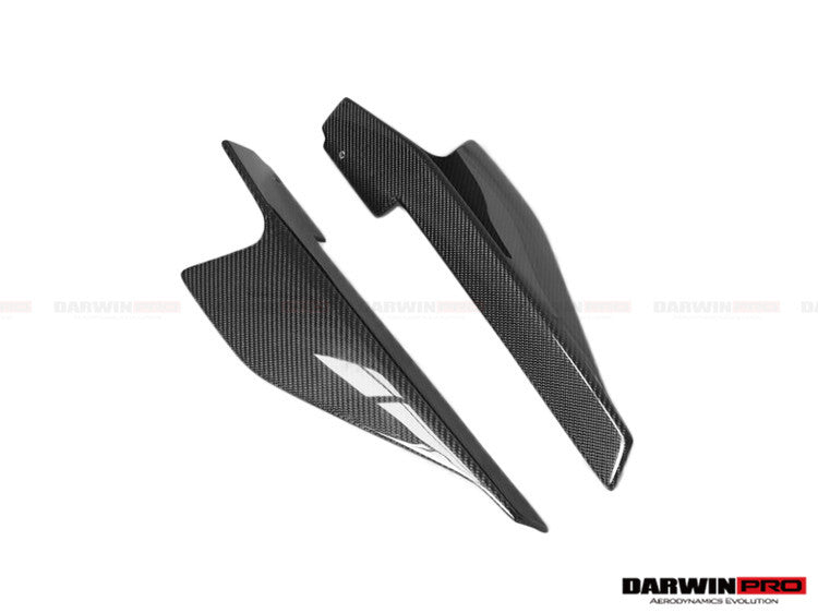 Faldones laterales de fibra de carbono DarwinPRO 2010-2015 para Ferrari 458 Coupé Spider Speciale Style