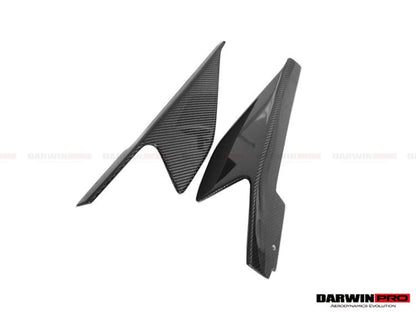 Faldones laterales de fibra de carbono DarwinPRO 2010-2015 para Ferrari 458 Coupé Spider Speciale Style