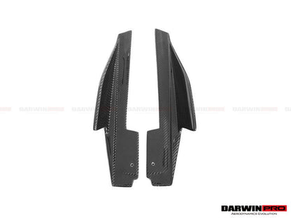 Faldones laterales de fibra de carbono DarwinPRO 2010-2015 para Ferrari 458 Coupé Spider Speciale Style