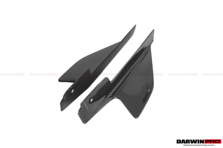 Faldones laterales de fibra de carbono DarwinPRO 2010-2015 para Ferrari 458 Coupé Spider Speciale Style
