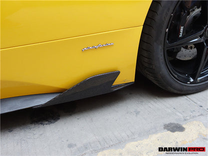 Faldones laterales de fibra de carbono DarwinPRO 2010-2015 para Ferrari 458 Coupé Spider Speciale Style