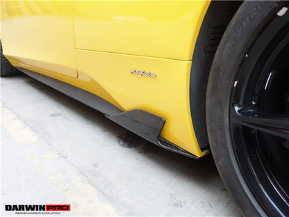 Faldones laterales de fibra de carbono DarwinPRO 2010-2015 para Ferrari 458 Coupé Spider Speciale Style