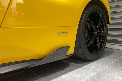 Faldones laterales de fibra de carbono DarwinPRO 2010-2015 para Ferrari 458 Coupé Spider Speciale Style
