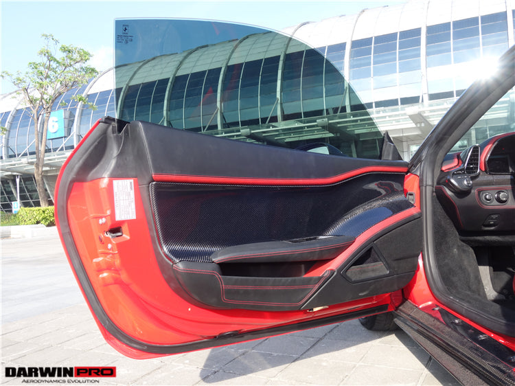 DarwinPRO 2010-2015 Ferrari 458 Coupe Spider Carbon Fiber Door Panel Interior