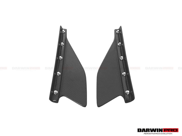 DarwinPRO Carbon Fiber Side Skirt Canards | 2013-2015 Ferrari 458 Speciale