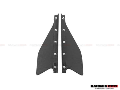 DarwinPRO Carbon Fiber Side Skirt Canards | 2013-2015 Ferrari 458 Speciale