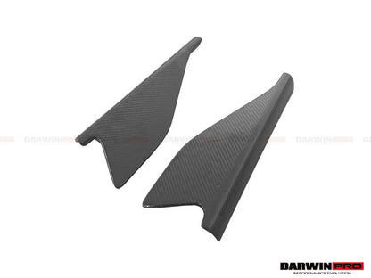 DarwinPRO Carbon Fiber Side Skirt Canards | 2013-2015 Ferrari 458 Speciale