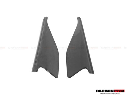 DarwinPRO Carbon Fiber Side Skirt Canards | 2013-2015 Ferrari 458 Speciale