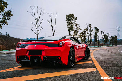 Parachoques trasero con difusor y luces DarwinPRO 2013-2015 Ferrari 458 Speciale