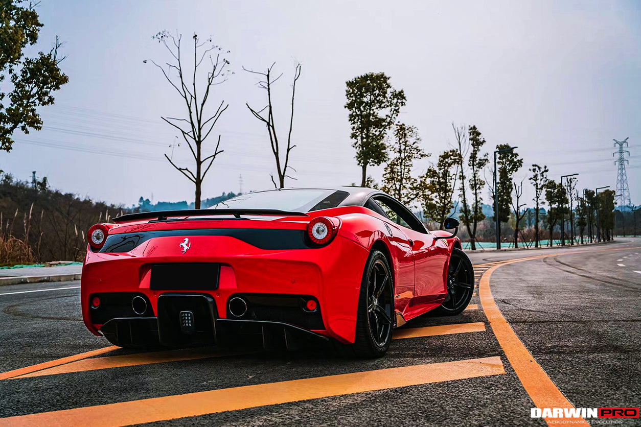 DarwinPRO 2013-2015 Ferrari 458 Speciale Carbon Fiber Rear Diffuser