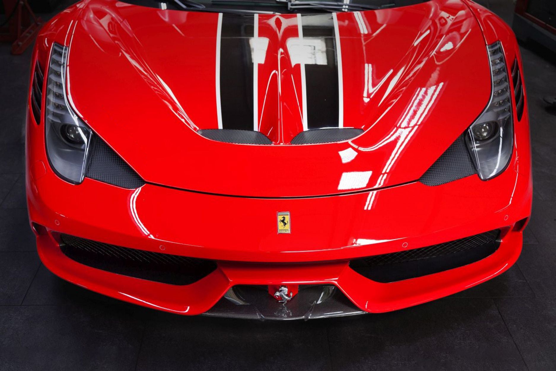 DarwinPRO 2013-2015 Ferrari 458 Speciale Carbon Fiber Front Lip