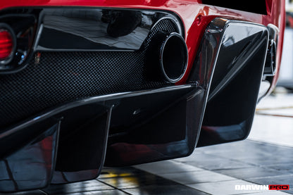 Parachoques trasero con difusor y luces DarwinPRO 2013-2015 Ferrari 458 Speciale