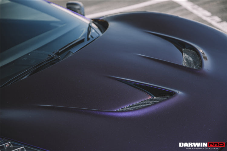 DarwinPRO 2010-2015 Ferrari 458 Spider BKSS Style Partial Carbon Fiber Full Body Kit