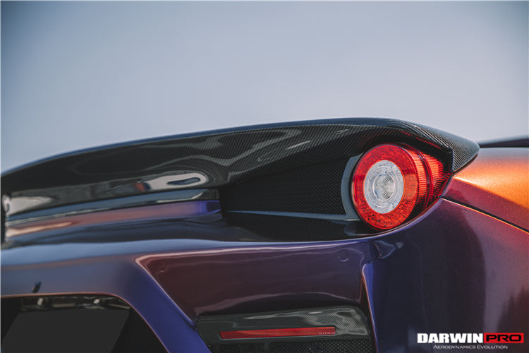 DarwinPRO 2010-2015 Ferrari 458 Spider BKSS Style Partial Carbon Fiber Full Body Kit
