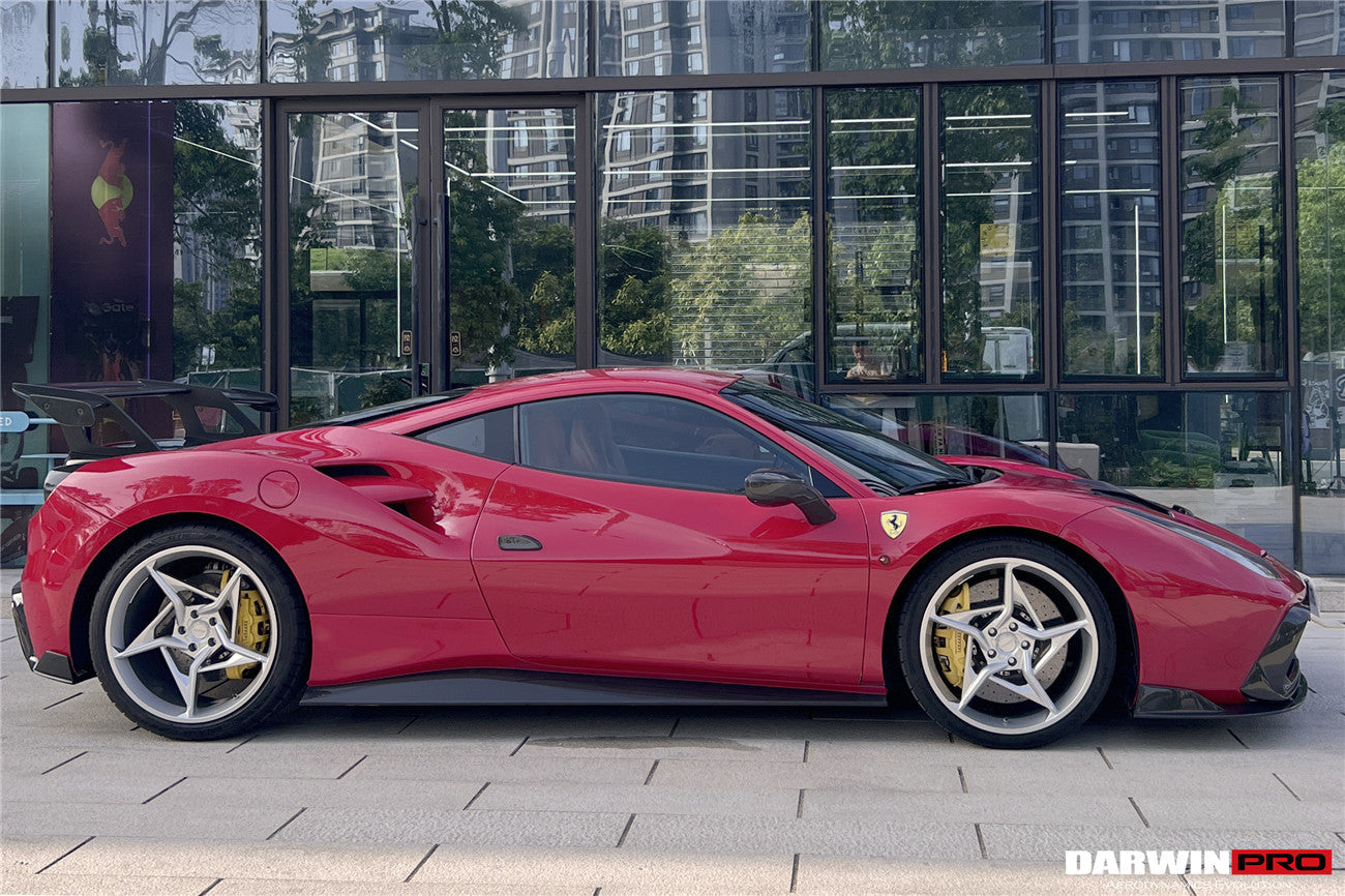 DarwinPRO 2015-2020 Ferrari 488 GTB & Spider Side Skirts