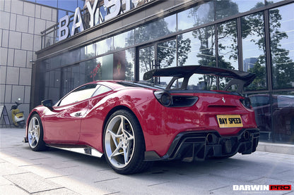 DarwinPRO 2015-2020 Ferrari 488 GTB & Spider Side Skirts