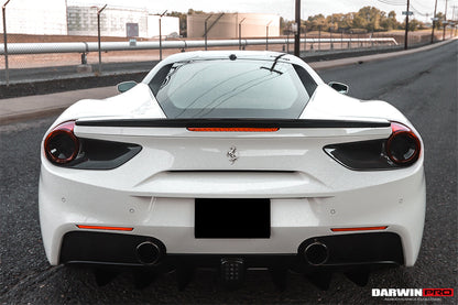 Cubiertas de fibra de carbono para luces traseras satélite DarwinPRO 2015-2020 Ferrari 488 GTB Spyder