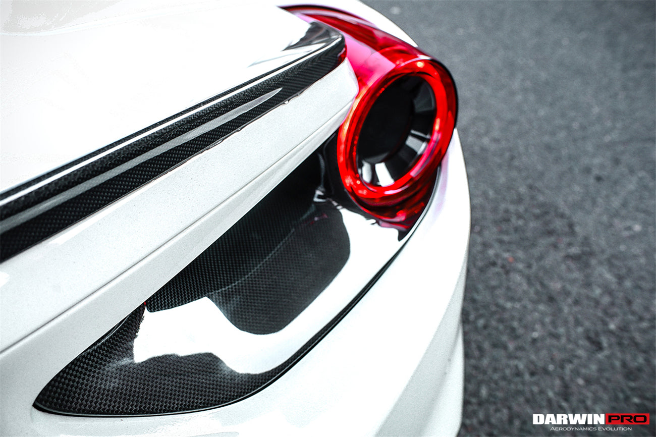 Cubiertas de fibra de carbono para luces traseras satélite DarwinPRO 2015-2020 Ferrari 488 GTB Spyder