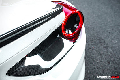 Cubiertas de fibra de carbono para luces traseras satélite DarwinPRO 2015-2020 Ferrari 488 GTB Spyder