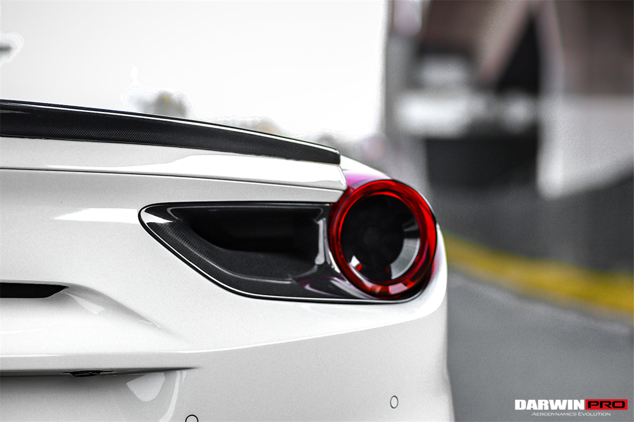 Cubiertas de fibra de carbono para luces traseras satélite DarwinPRO 2015-2020 Ferrari 488 GTB Spyder