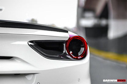 Cubiertas de fibra de carbono para luces traseras satélite DarwinPRO 2015-2020 Ferrari 488 GTB Spyder