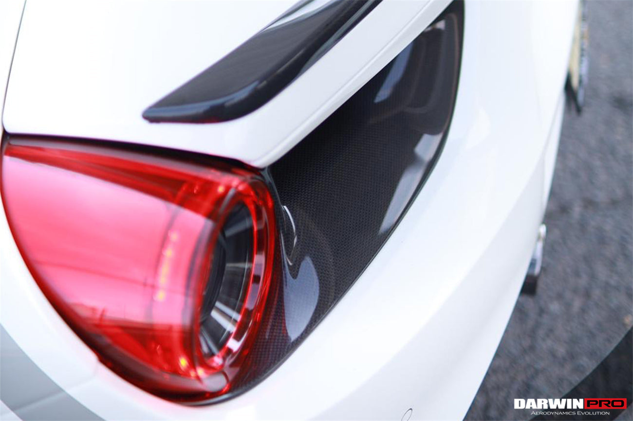 Cubiertas de fibra de carbono para luces traseras satélite DarwinPRO 2015-2020 Ferrari 488 GTB Spyder