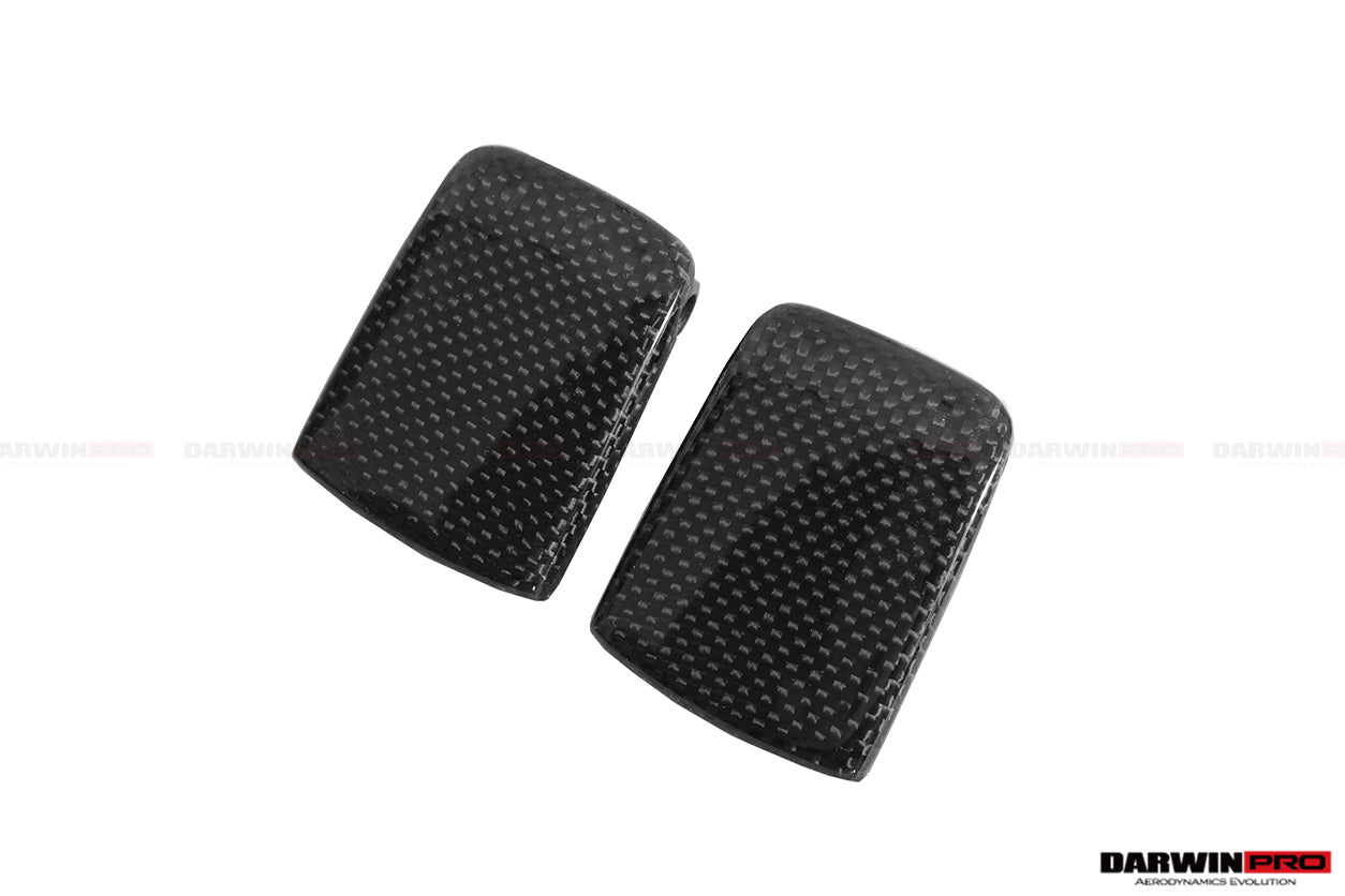 DarwinPRO Carbon Fiber Door Handle Interior | 2015-2020 Ferrari 488 GTB & Spider
